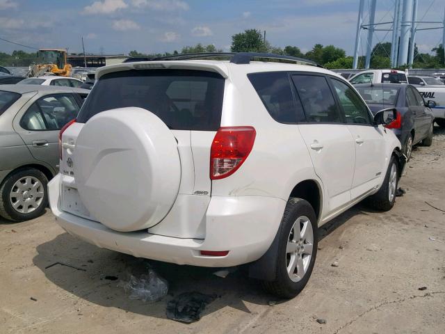 JTMBK31V465006698 - 2006 TOYOTA RAV4 LIMIT WHITE photo 4