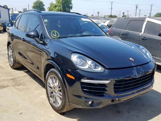 WP1AB2A20FLA61039 - 2015 PORSCHE CAYENNE S BLACK photo 1