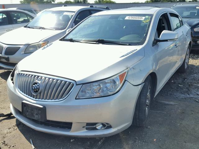 1G4GC5ED9BF316992 - 2011 BUICK LACROSSE C SILVER photo 2