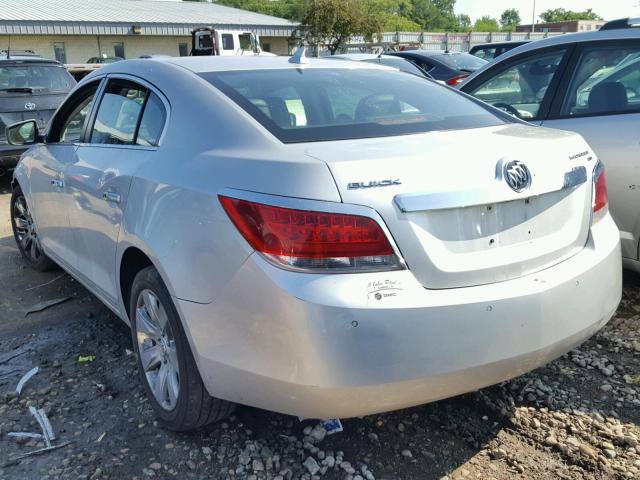 1G4GC5ED9BF316992 - 2011 BUICK LACROSSE C SILVER photo 3