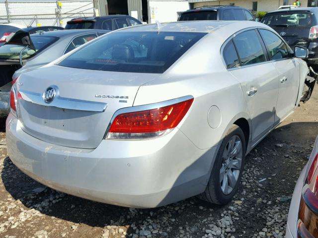 1G4GC5ED9BF316992 - 2011 BUICK LACROSSE C SILVER photo 4