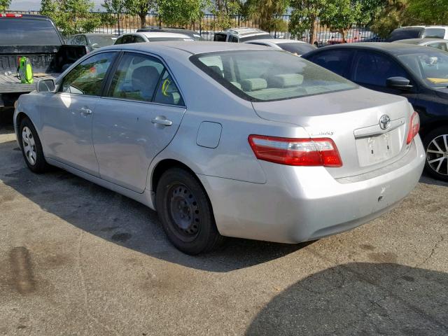 4T1BE46K77U700607 - 2007 TOYOTA CAMRY NEW SILVER photo 3