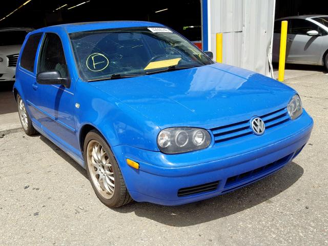 9BWKE61J934076310 - 2003 VOLKSWAGEN GTI 20TH A BLUE photo 1