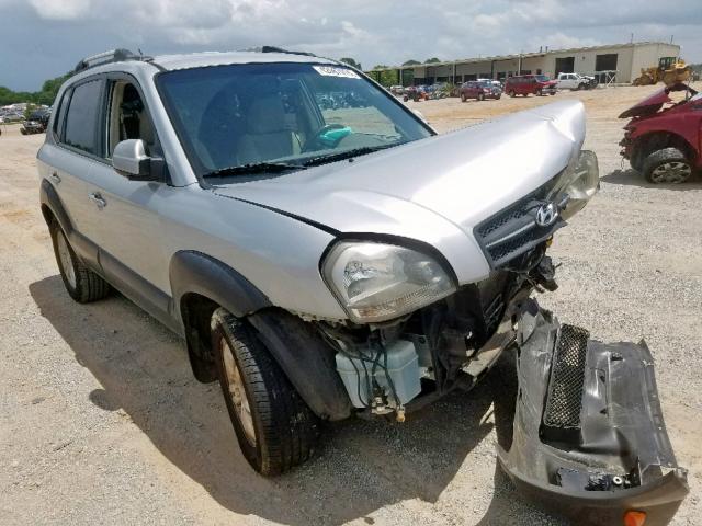 KM8JN12D87U635168 - 2007 HYUNDAI TUCSON SE GRAY photo 1