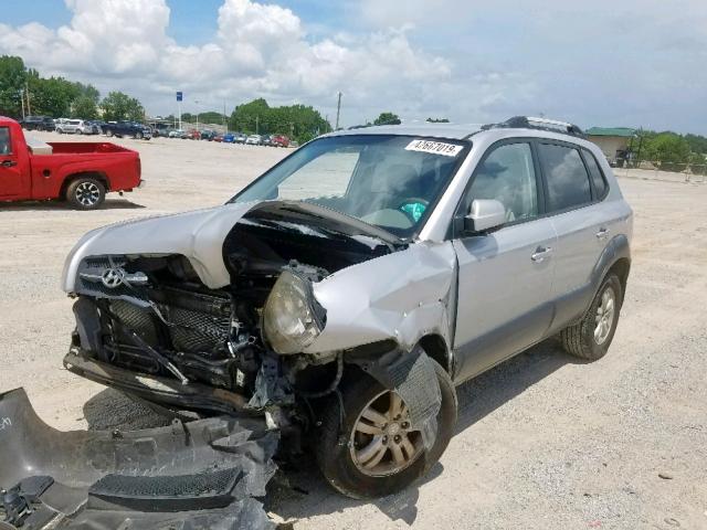 KM8JN12D87U635168 - 2007 HYUNDAI TUCSON SE GRAY photo 2