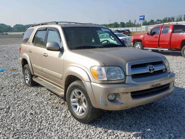 5TDBT48A55S241948 - 2005 TOYOTA SEQUOIA LI TAN photo 1