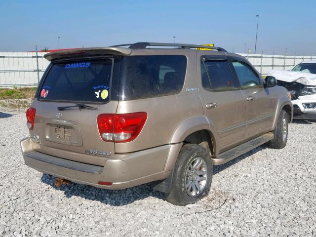 5TDBT48A55S241948 - 2005 TOYOTA SEQUOIA LI TAN photo 4