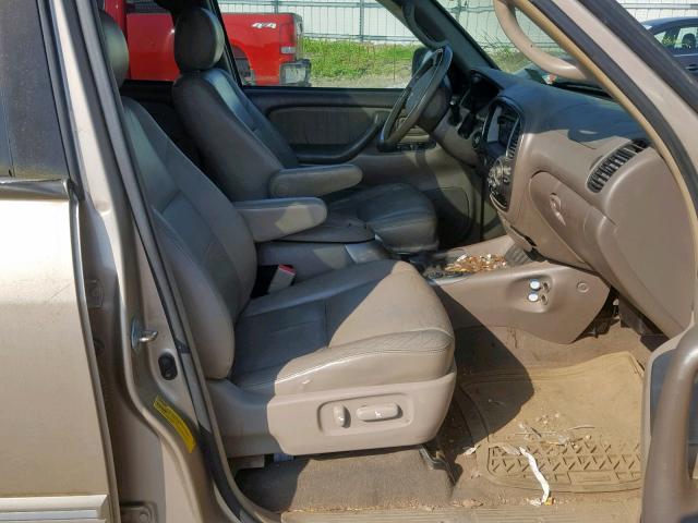 5TDBT48A55S241948 - 2005 TOYOTA SEQUOIA LI TAN photo 5