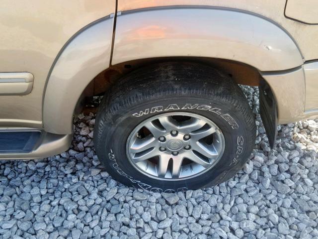 5TDBT48A55S241948 - 2005 TOYOTA SEQUOIA LI TAN photo 9