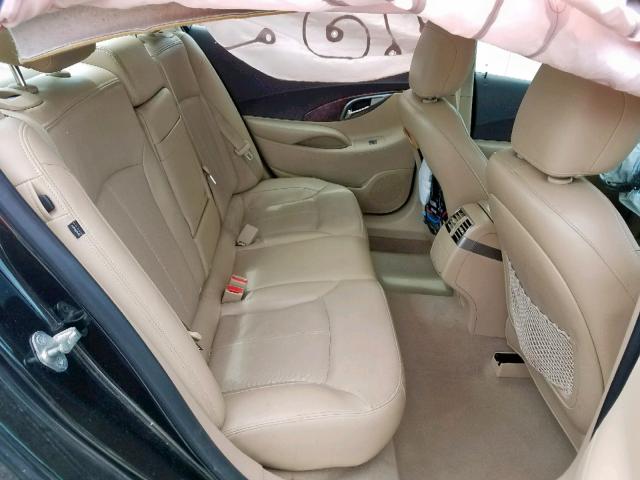 1G4GJ5G32DF282150 - 2013 BUICK LACROSSE T BLACK photo 6
