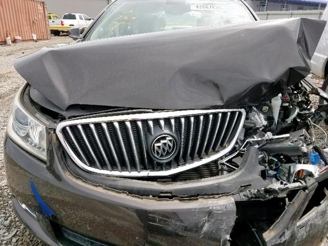 1G4GJ5G32DF282150 - 2013 BUICK LACROSSE T BLACK photo 7