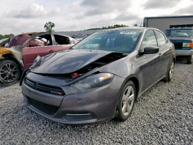 1C3CDFBB6GD555092 - 2016 DODGE DART SXT GRAY photo 2