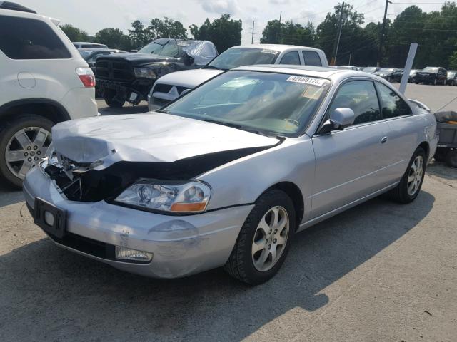 19UYA42461A030463 - 2001 ACURA 3.2CL SILVER photo 2