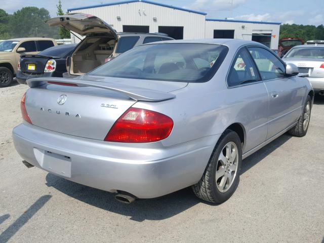 19UYA42461A030463 - 2001 ACURA 3.2CL SILVER photo 4