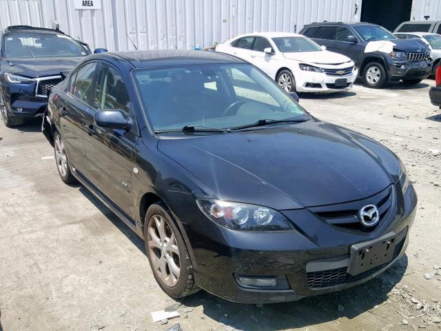 JM1BK324781785952 - 2008 MAZDA 3 S BLACK photo 1