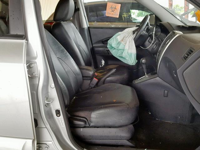 KM8JN12B59U950673 - 2009 HYUNDAI TUCSON SE GRAY photo 5