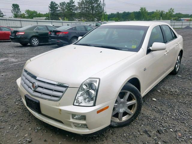 1G6DW677850159798 - 2005 CADILLAC STS CREAM photo 2