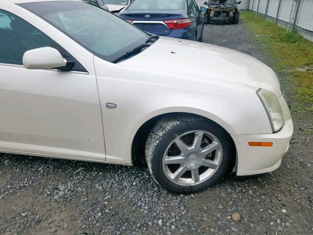 1G6DW677850159798 - 2005 CADILLAC STS CREAM photo 9