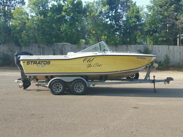 BNZ2D126J788 - 1988 STRA BOAT YELLOW photo 1