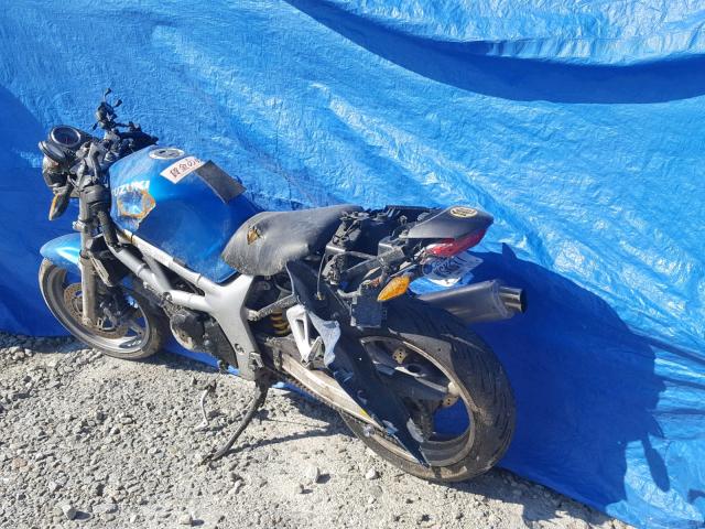 JS1VP52A4X2100924 - 1999 SUZUKI SV650 BLUE photo 3