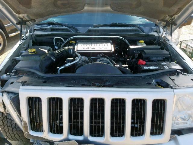 1J8HG48N66C188321 - 2006 JEEP COMMANDER GRAY photo 7