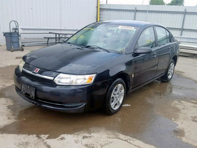 1G8AJ52F64Z231514 - 2004 SATURN ION LEVEL BLACK photo 2