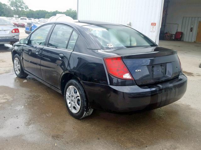 1G8AJ52F64Z231514 - 2004 SATURN ION LEVEL BLACK photo 3