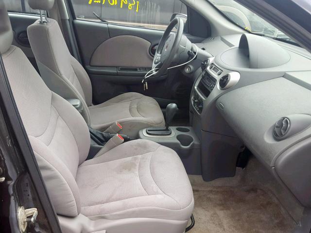 1G8AJ52F64Z231514 - 2004 SATURN ION LEVEL BLACK photo 5