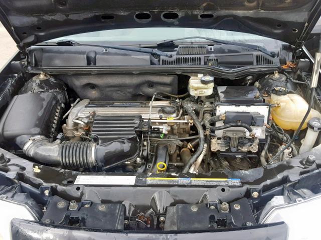 1G8AJ52F64Z231514 - 2004 SATURN ION LEVEL BLACK photo 7