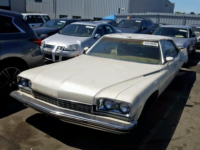 4T39T3H598017 - 1973 BUICK BUICK YELLOW photo 2