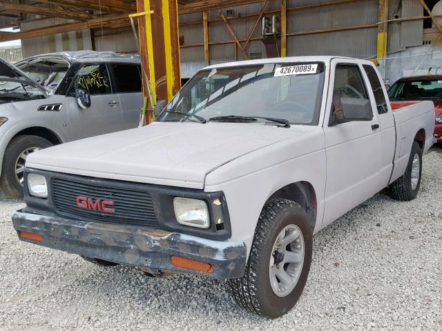 1GTCS19Z6M8522363 - 1991 GMC SONOMA GRAY photo 2