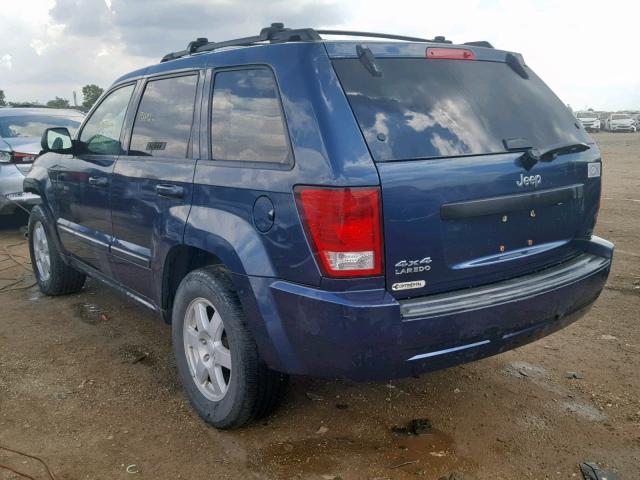 1J8GR48K18C241988 - 2008 JEEP GRAND CHER BLUE photo 3