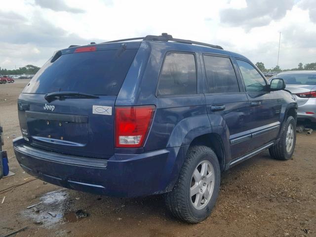 1J8GR48K18C241988 - 2008 JEEP GRAND CHER BLUE photo 4