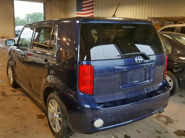 JTLKE50E081012288 - 2008 TOYOTA SCION XB 蓝色 照片 3