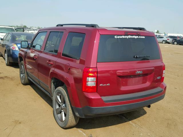 1C4NJRFB6FD207932 - 2015 JEEP PATRIOT LA RED photo 3