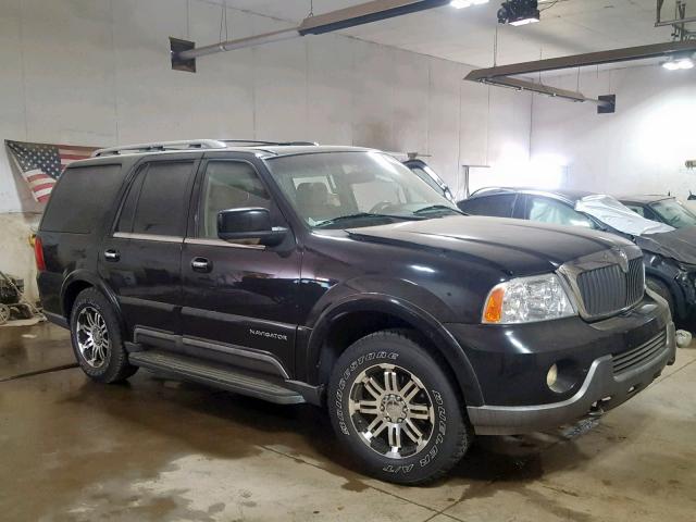 5LMFU28R03LJ16663 - 2003 LINCOLN NAVIGATOR BLACK photo 1