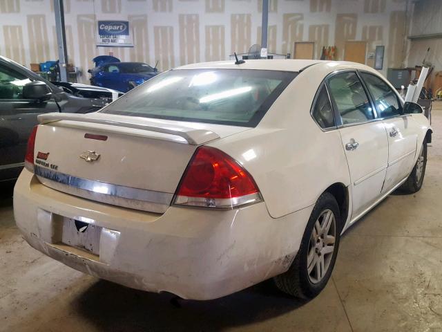 2G1WU58R779218444 - 2007 CHEVROLET IMPALA LTZ WHITE photo 4