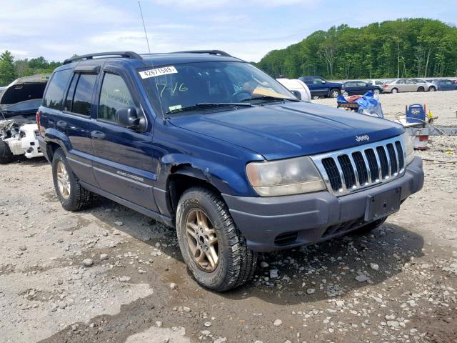 1J4GW48S13C503754 - 2003 JEEP GRAND CHER BLUE photo 1