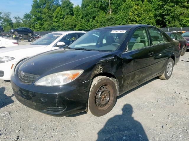 4T1BE32KX4U300925 - 2004 TOYOTA CAMRY LE 黑色 照片 2