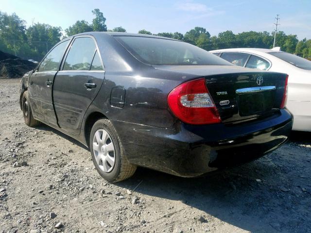 4T1BE32KX4U300925 - 2004 TOYOTA CAMRY LE 黑色 照片 3
