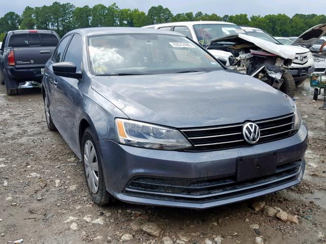 3VW2K7AJ8FM291515 - 2015 VOLKSWAGEN JETTA BASE Boz foto 1