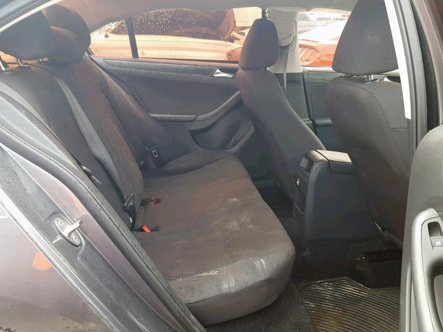 3VW2K7AJ8FM291515 - 2015 VOLKSWAGEN JETTA BASE Boz foto 6