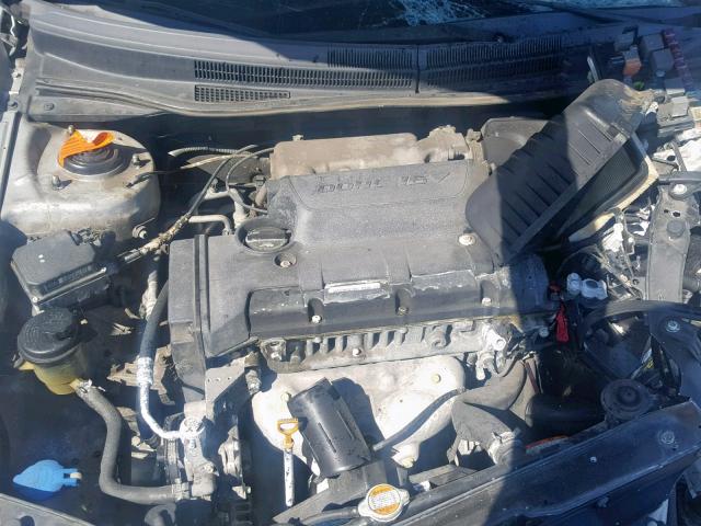 KNAFE221295626868 - 2009 KIA SPECTRA EX SILVER photo 7