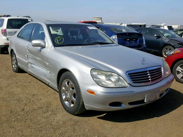 WDBNG75J6YA110132 - 2000 MERCEDES-BENZ S 500 SILVER photo 1