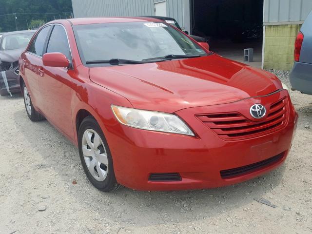 4T1BE46K27U045482 - 2007 TOYOTA CAMRY NEW RED photo 1