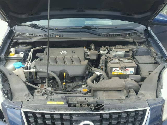 3N1AB61E99L605939 - 2009 NISSAN SENTRA 2.0 BLUE photo 7