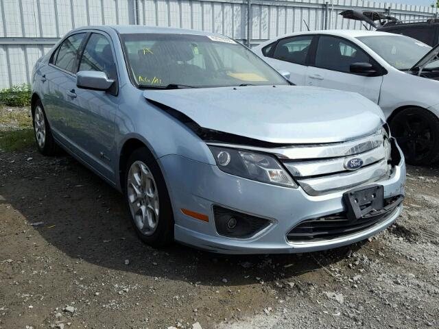 3FADP0L33AR270687 - 2010 FORD FUSION HYB BLUE photo 1