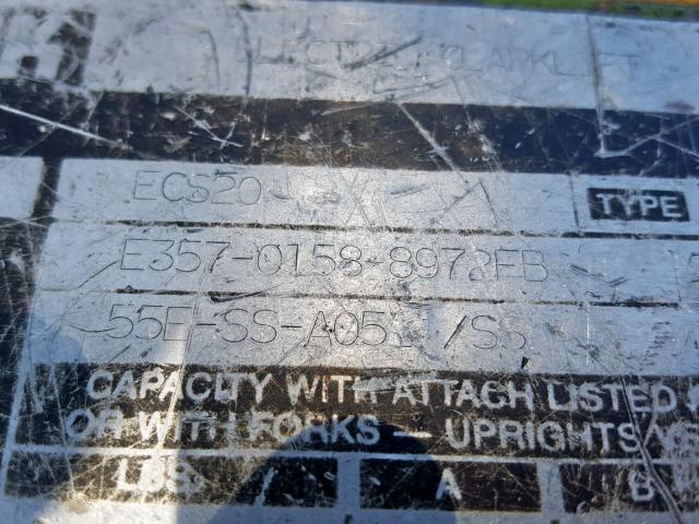 E35701588972FB - 2010 CLAR FORKLIFT 绿色 照片 10