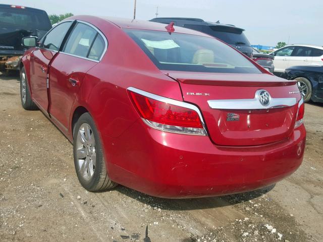 1G4GC5ER4DF295869 - 2013 BUICK LACROSSE BURGUNDY photo 3