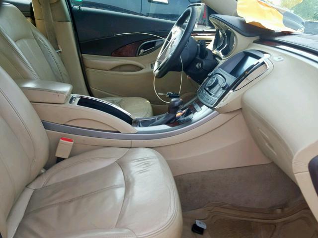 1G4GC5ER4DF295869 - 2013 BUICK LACROSSE BURGUNDY photo 5